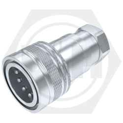 ISOA Quick Release - ISO31.5 -20 - Carrier & Probe Drawing